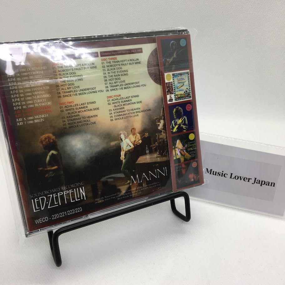 LED ZEPPELIN / MANNHEIM TWO DAYS 【4CD】
