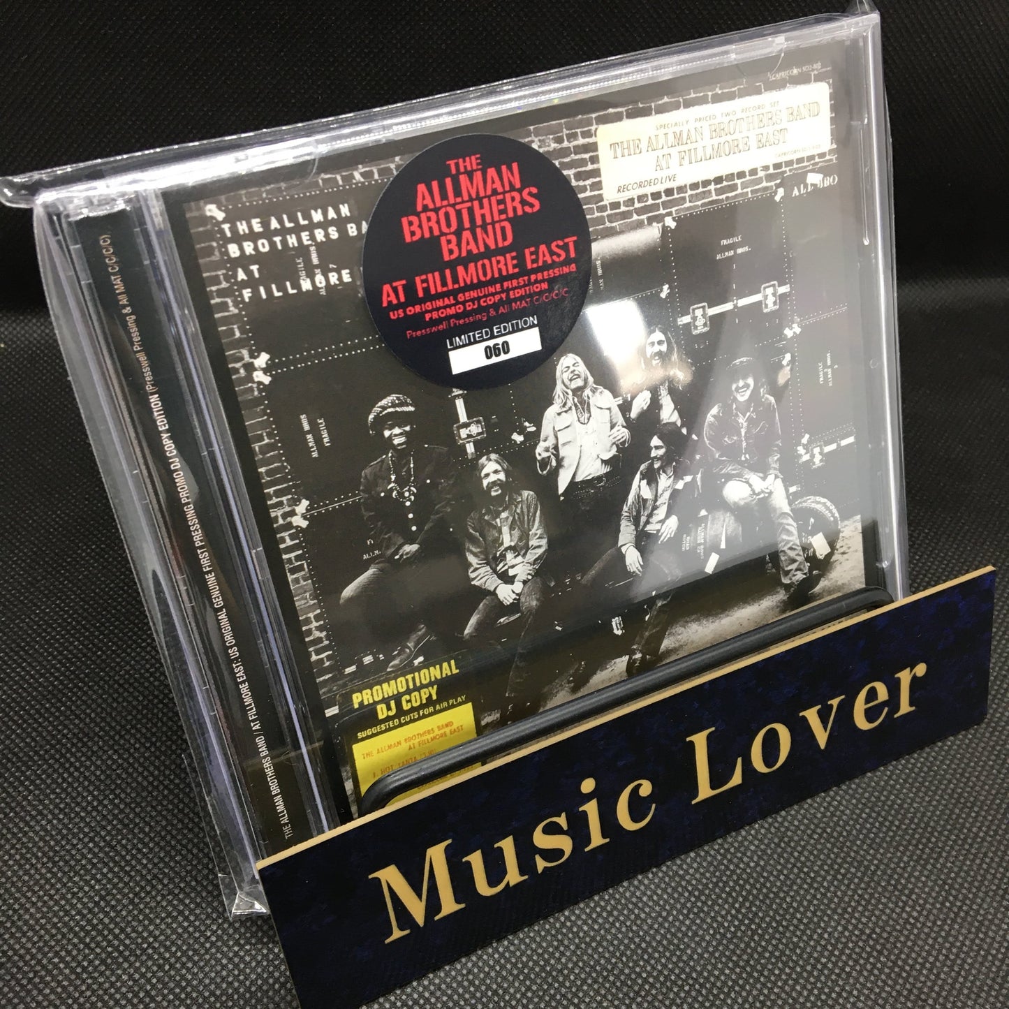 THE ALLMAN BROTHERS BAND / AT FILLMORE EAST US ORIGINAL GENUINE FIRST PRESSING PROMO DJ COPY EDITION [PRESSWELL PRESSING & ALL MAT C/C/C/C] (2CD)