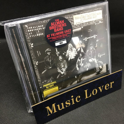 THE ALLMAN BROTHERS BAND / AT FILLMORE EAST US ORIGINAL GENUINE FIRST PRESSING PROMO DJ COPY EDITION [PRESSWELL PRESSING & ALL MAT C/C/C/C] (2CD)