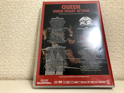 Queen Sheer Heart Attack Expanded Collector's Edition 2CD 1DVD Set