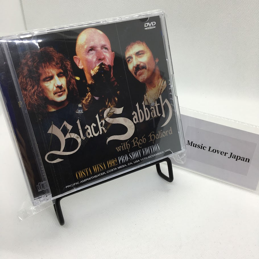 BLACK SABBATH with ROB HALFORD / DEFINITIVE COSTA MESA 1992 (3CD+1DVDR)