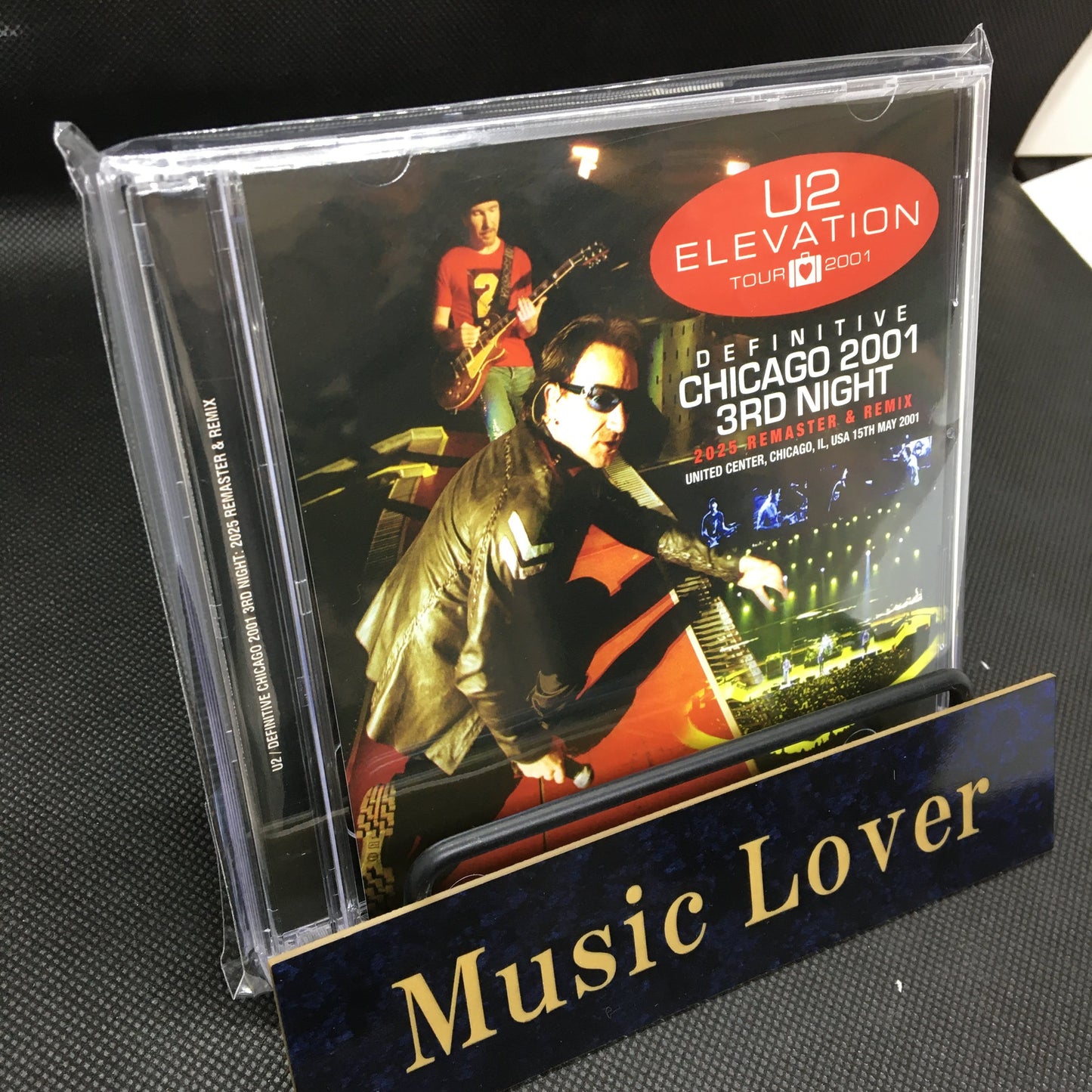 U2 / DEFINITIVE CHICAGO 2001 3ª NOTTE 2025 RIMASTER &amp; REMIX (2CD)