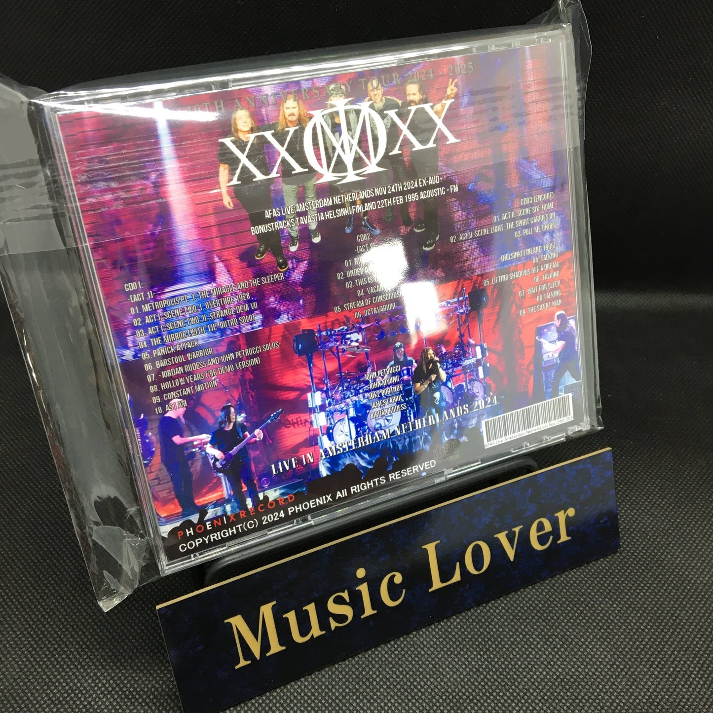 Dream Theater / 40th Anniversary Tour 2024 (3CDR) Amsterdam Netherlands