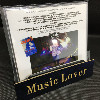 OASIS / EARLS COURT 1995 1.ª NOCHE NUEVA EDICIÓN REMASTERIZADA DE DAT SOURCE (2 CD)