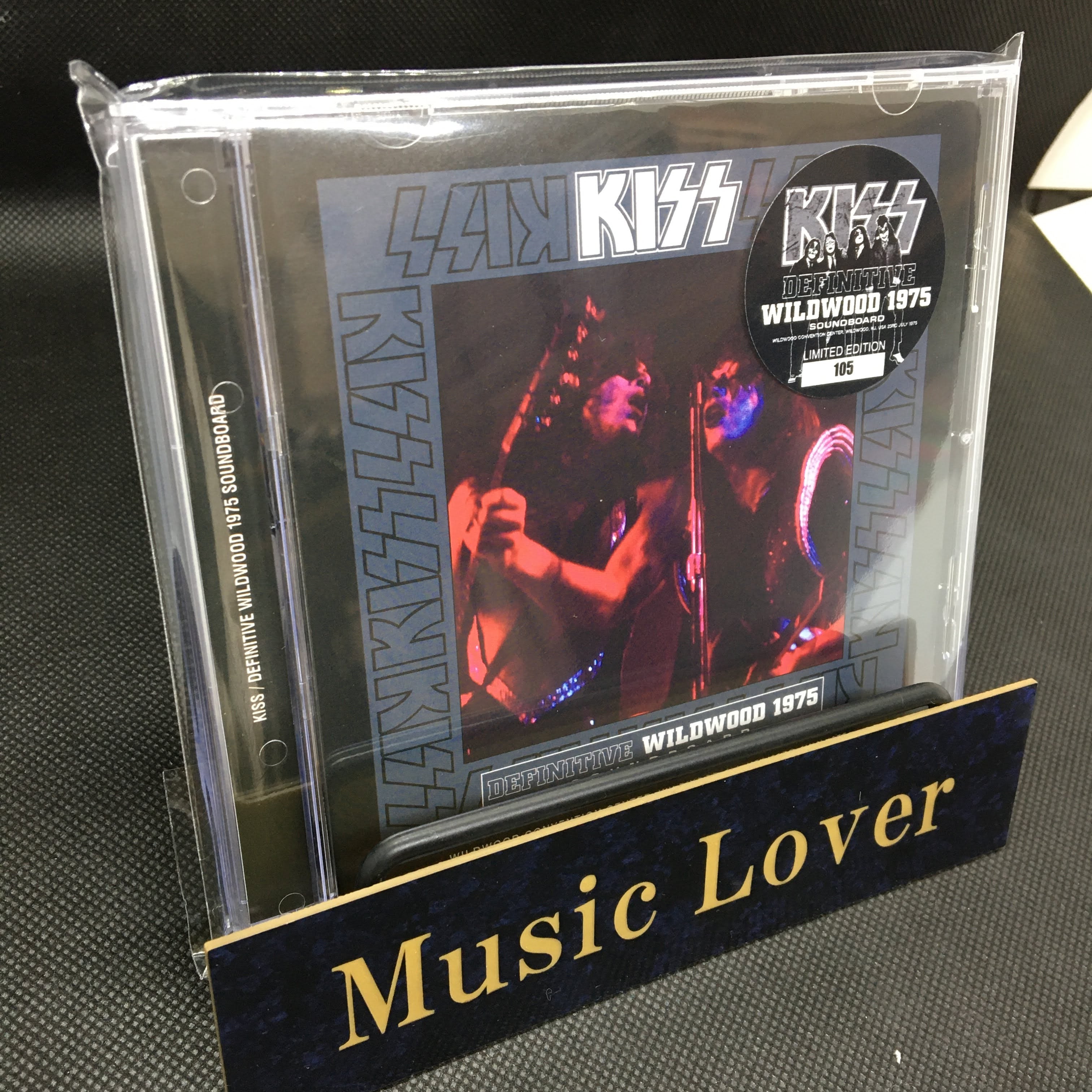 KISS / DEFINITIVE WILDWOOD 1975 Soundboard (1CD) – WORLD MUSIC LOVER