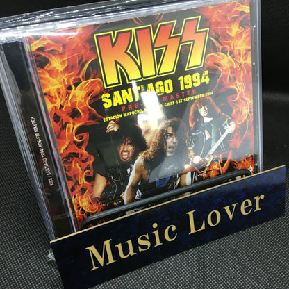 KISS / SANTIAGO 1994 PRE-FM MASTER (2 CD + 1 DVD)