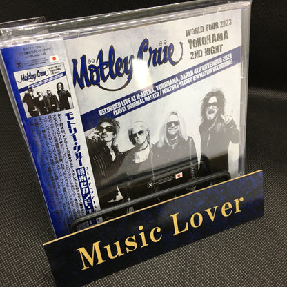 MOTLEY CRUE / 2023 World Tour Yokohama 2nd Night (2CDR+1BDR)