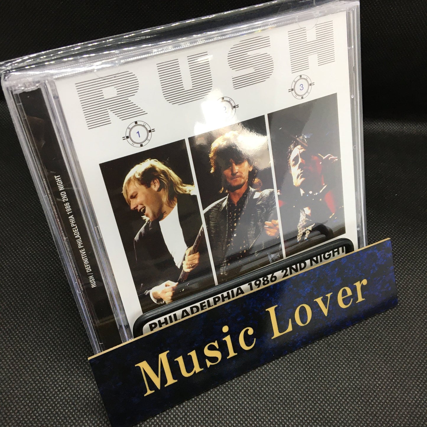 RUSH / DEFINITIVE PHILADELPHIA 1986 2ND NIGHT  SOUNDBOARD (2CD+1DVDR)