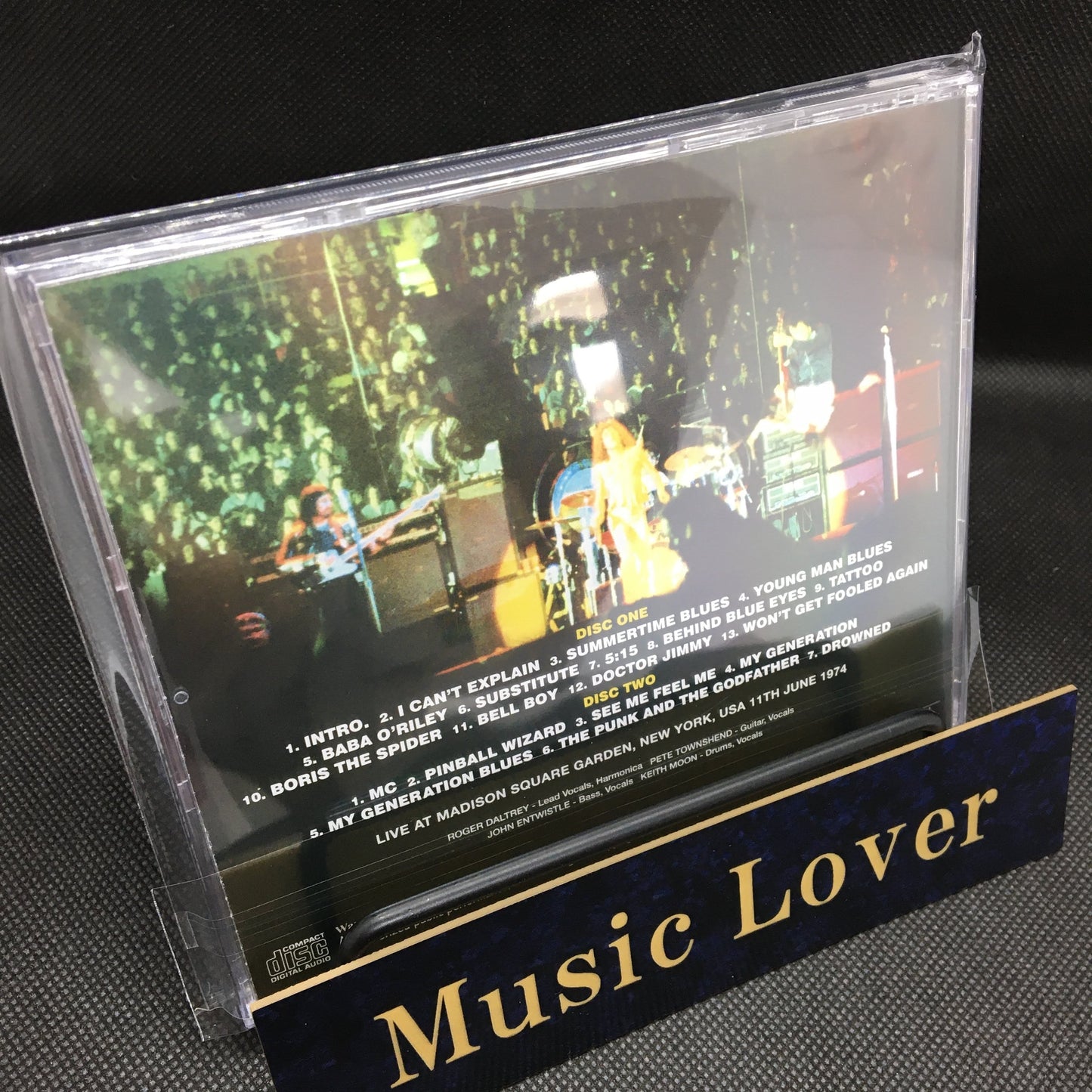 THE WHO / MADISON SQUARE GARDEN 1974 SEGUNDA NOCHE (2 CD)