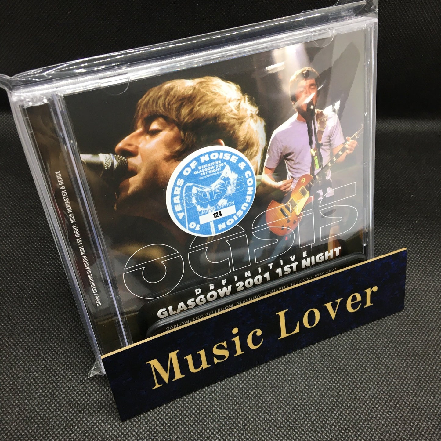 OASIS / DEFINITIVE GLASGOW 2001 1.ª NOCHE 2025 REMASTERIZACIÓN Y REMIX (2 CD + 1 DVD)