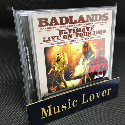 BADLANDS / ULTIMATE LIVE ON TOUR 1989 STEREO SOUNDBOARD (2CD)