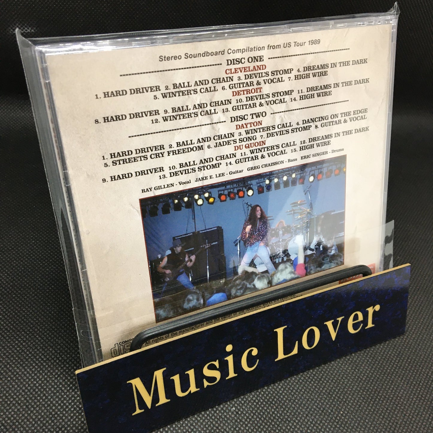 BADLANDS / ULTIMATE LIVE ON TOUR 1989 STEREO SOUNDBOARD (2CD)
