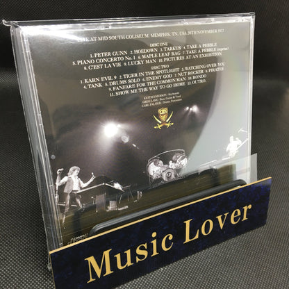 EMERSON, LAKE & PALMER / MEMPHIS 1977 SOUNDBOARD DEFINITIVE MASTER (2CD)