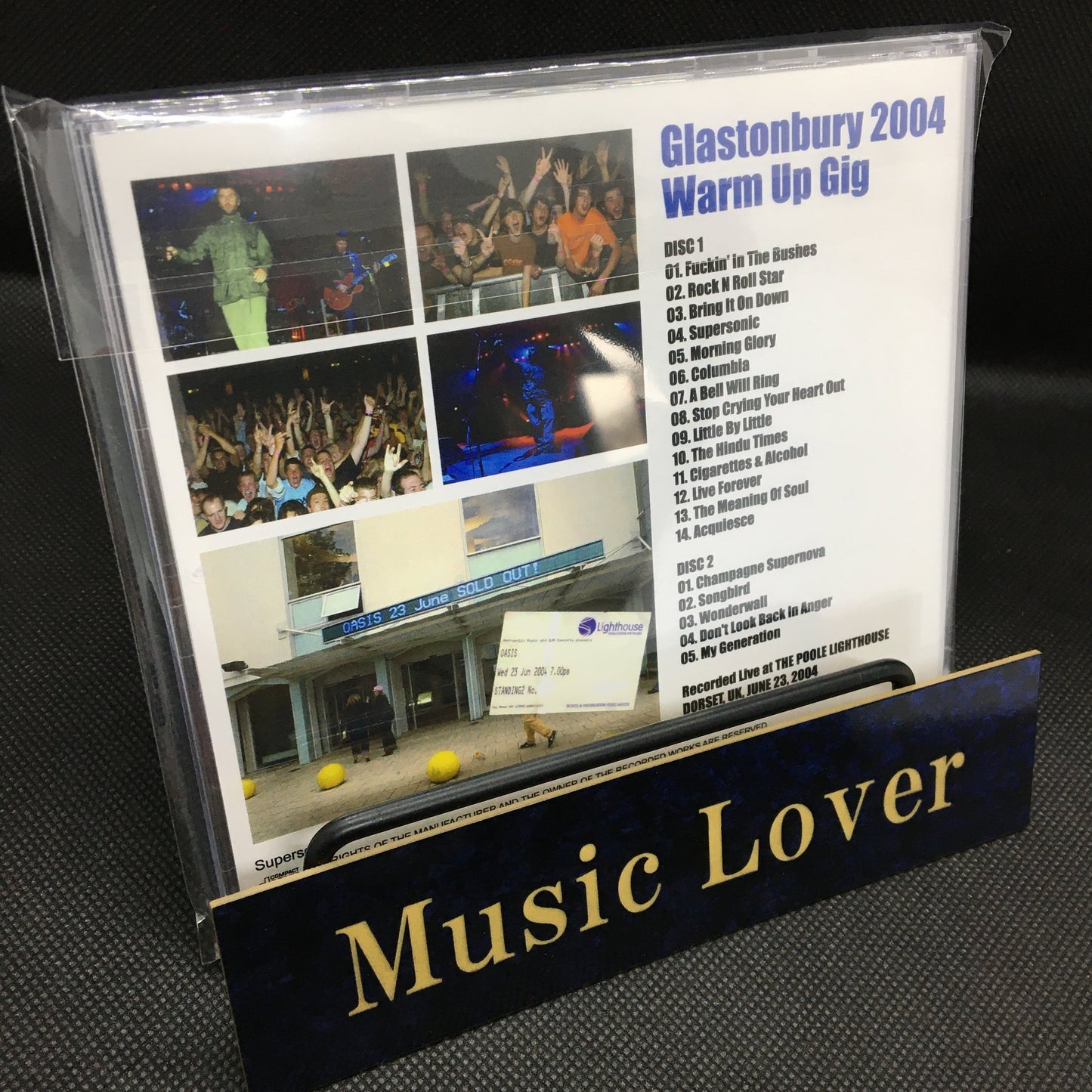 OASIS / Glastonbury 2004 Warm Up Gig (2CD)