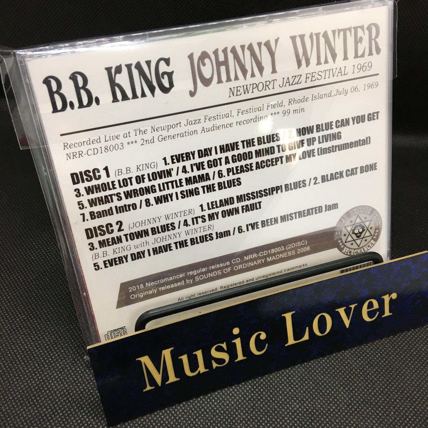 BB KING / JOHNNY WINTER / FESTIVAL DE JAZZ DE NEWPORT 1969 (2 CD)