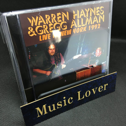WARREN HAYNES & GREGG ALLMAN / LIVE IN NEW YORK 1992 Soundboard (2CDR)
