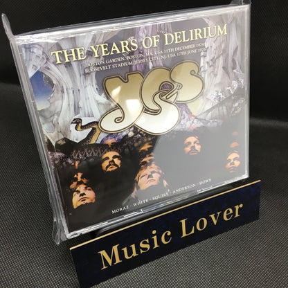 YES / THE YEARS OF DELIRIUM 2nd Press (4CD)