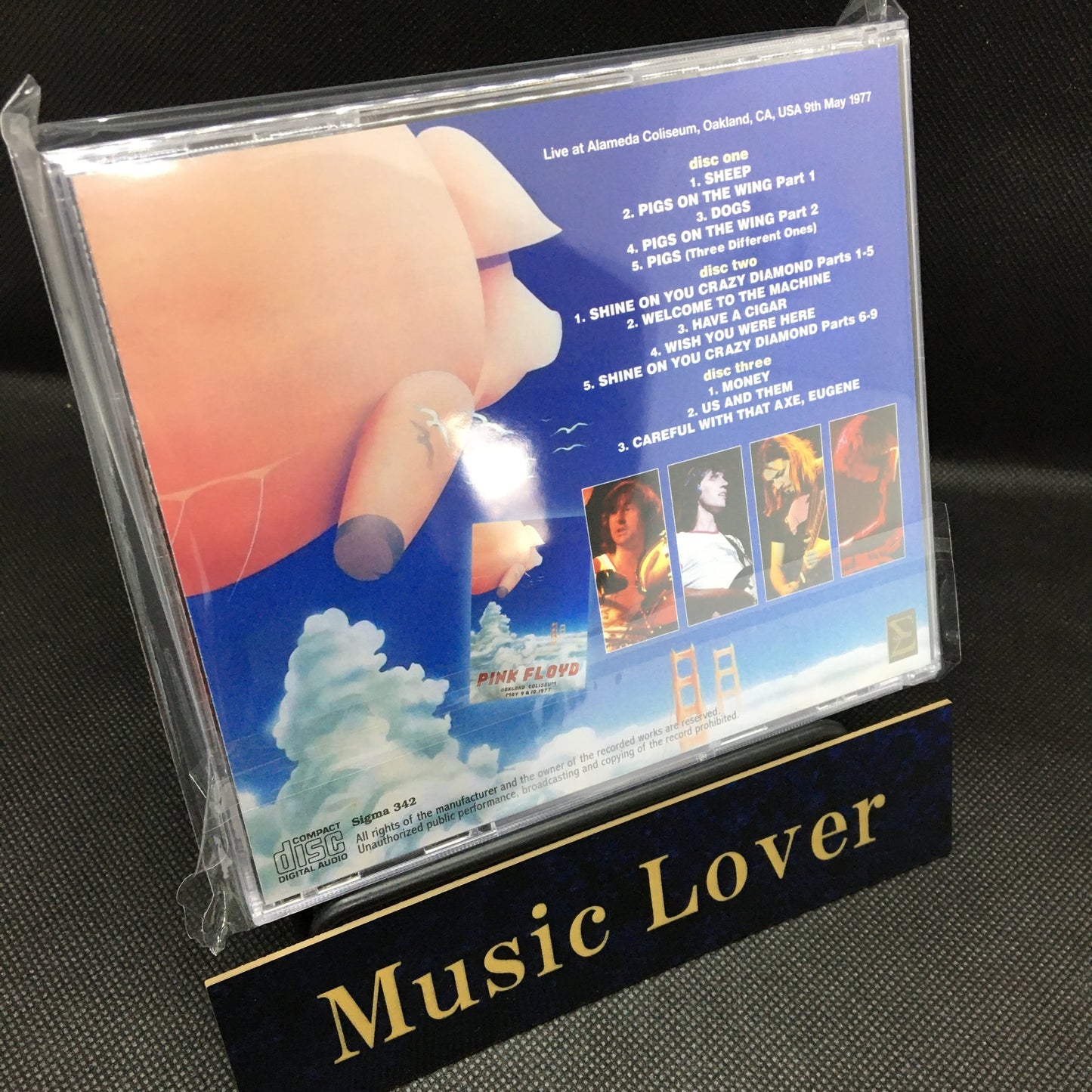 PINK FLOYD / MR. PIG: OAKLAND 1977 PRIMERA NOCHE (3 CD)