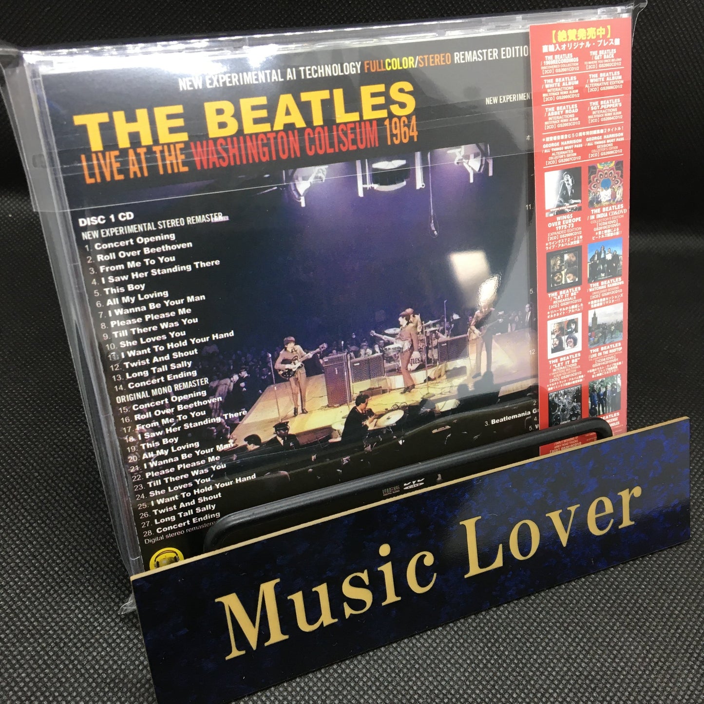 THE BEATLES / LIVE AT THE WASHINGTON COLISEUM 1964 (1CD+1DVD)