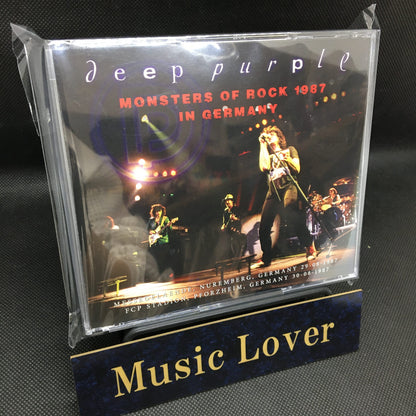 DEEP PURPLE / MONSTERS OF ROCK 1987 IN GERMANY (3CDR)