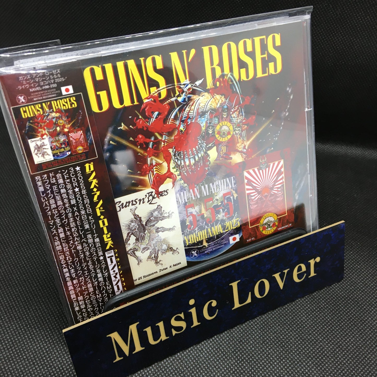 GUNS N' ROSES / Mean Machine 5-5-5 Live in Yokohama 2025 Limited Set (3CDR with 1DVDR)