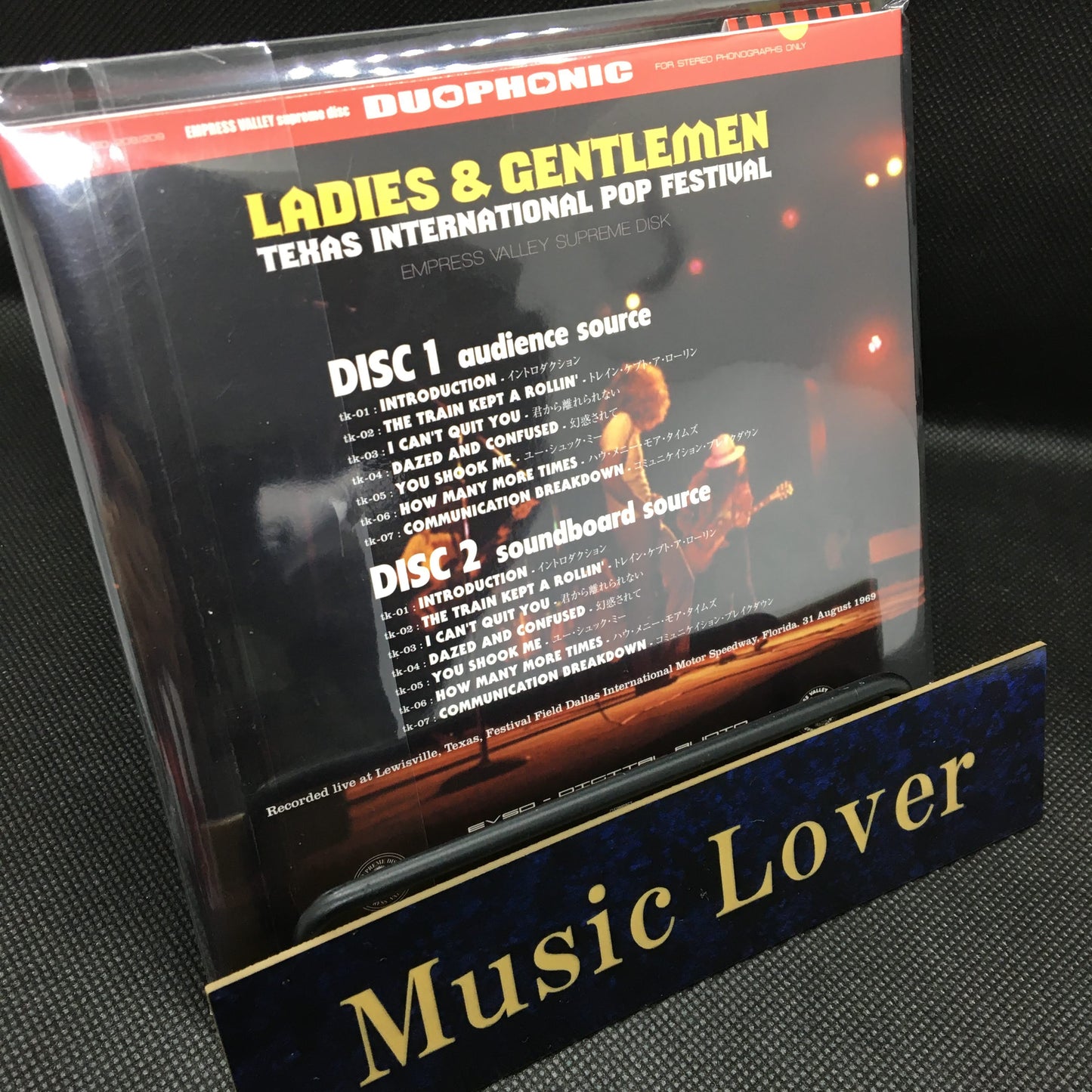 Led Zeppelin Ladies & Gentlemen 1969 2CD 14 Tracks Empress Valley