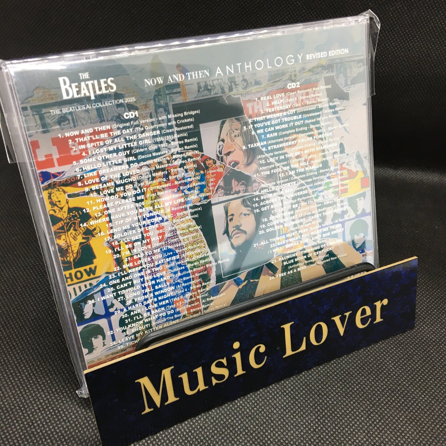 THE BEATLES / NOW AND THEN ANTHOLOGY REVISED EDITION THE BEATLES AI COLLECTION 2025 (2CD)