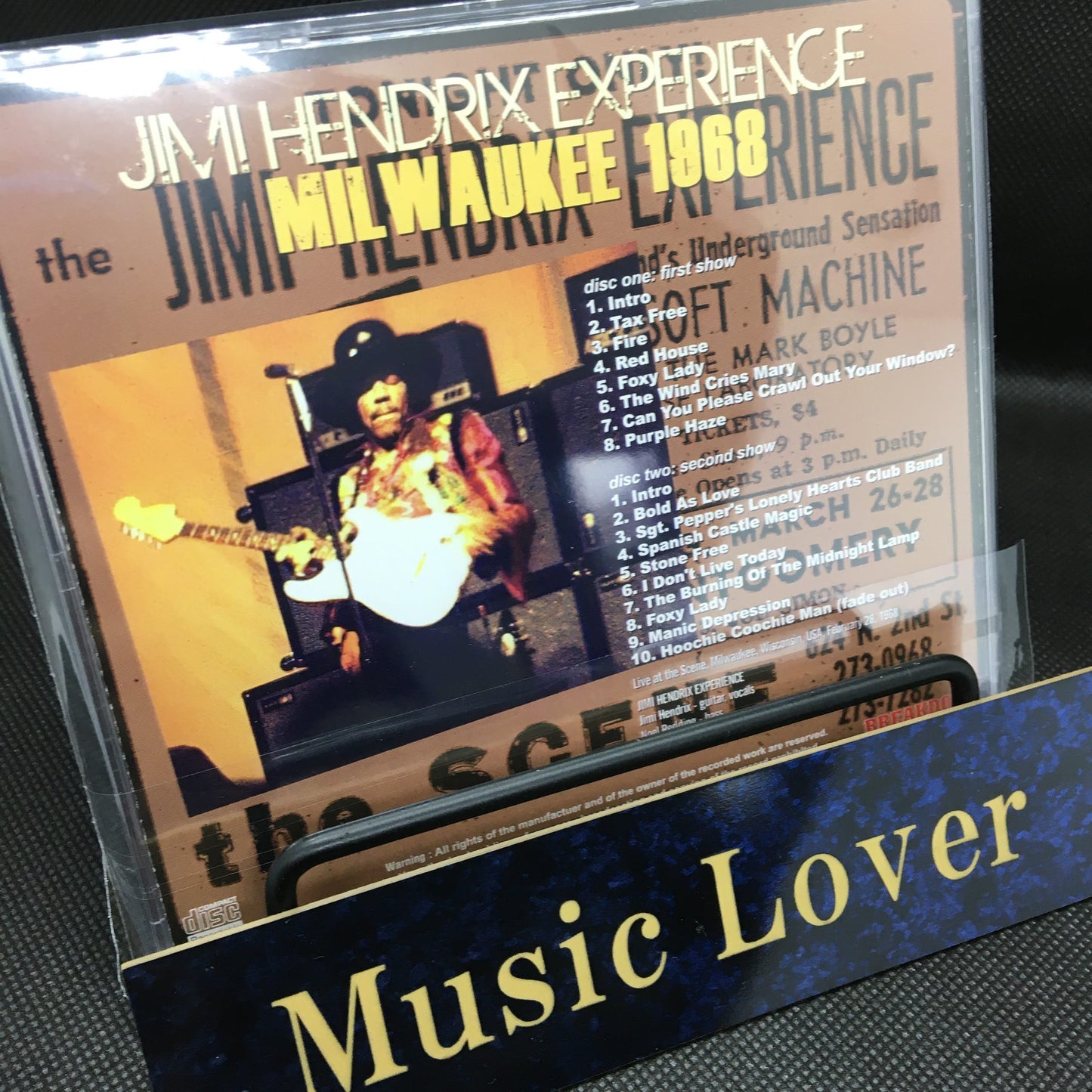 JIMI HENDRIX EXPERIENCE / MILWAUKEE 1968 (2CDR)