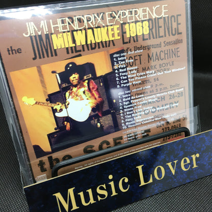 JIMI HENDRIX EXPERIENCE / MILWAUKEE 1968 (2CDR)