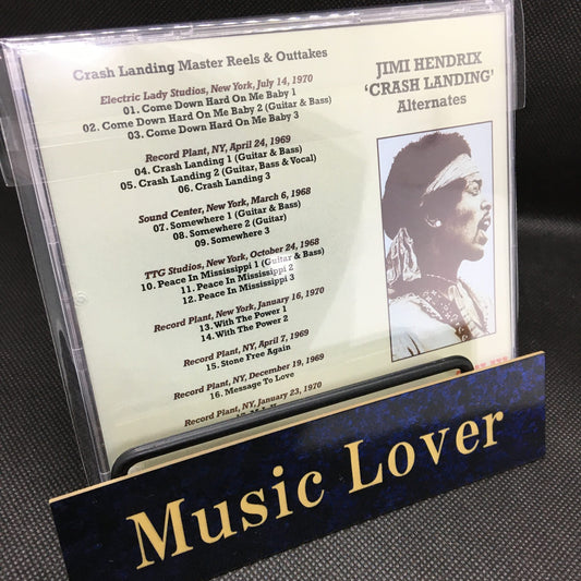 JIMI HENDRIX / CRASH LANDING ALTERNATES (1CDR)