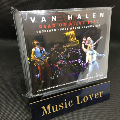 VAN HALEN / DEAD OR ALIVE 1982 SOUNDBOARD (4CDR)