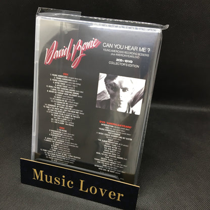 David Bowie Can You Hear Me? 1974-1975 YOUNG AMERICANS RECORDING SESSIONS plus AMERICAN YEARS DVD (2CD+1DVD)