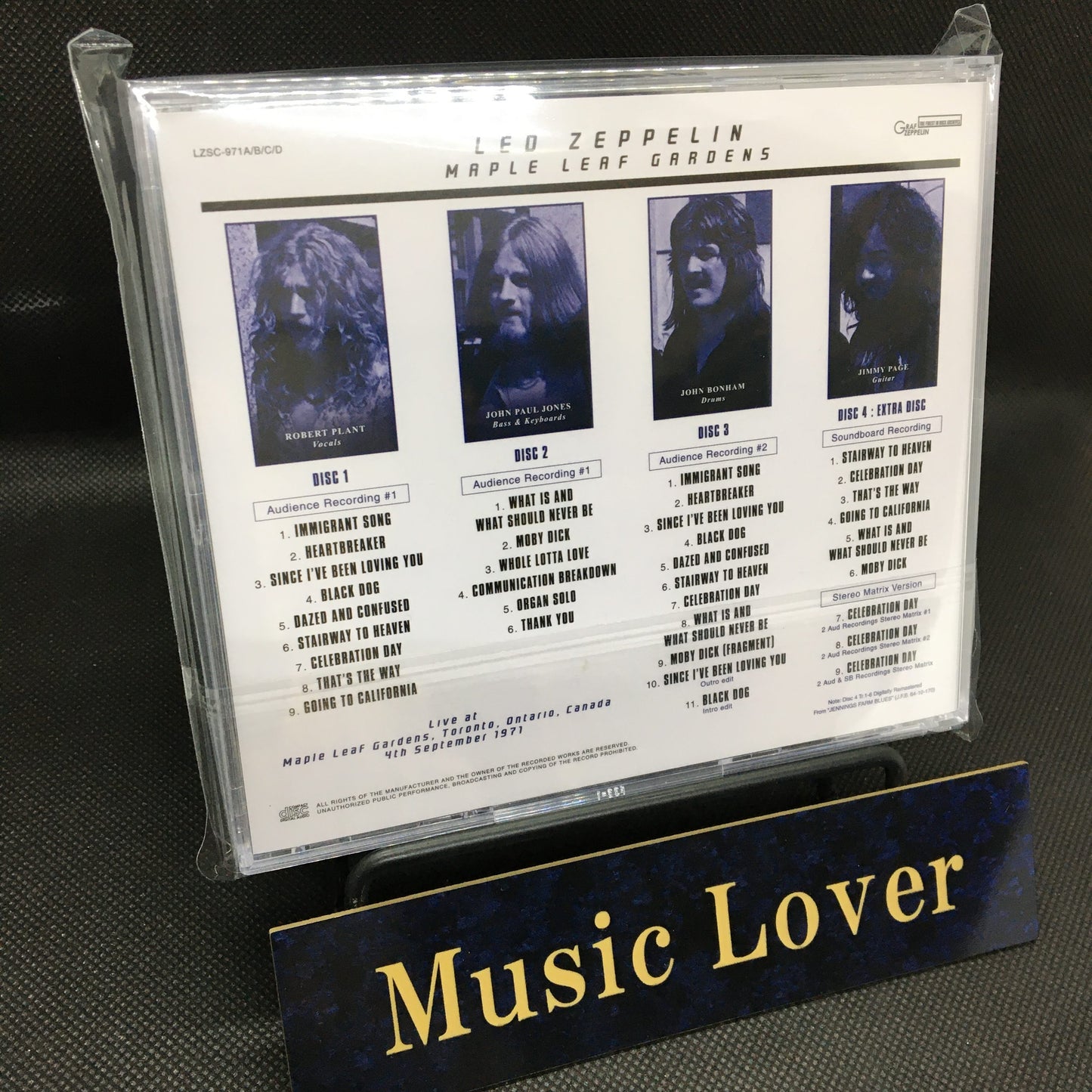 LED ZEPPELIN / MAPLE LEAF GARDENS (4CD)