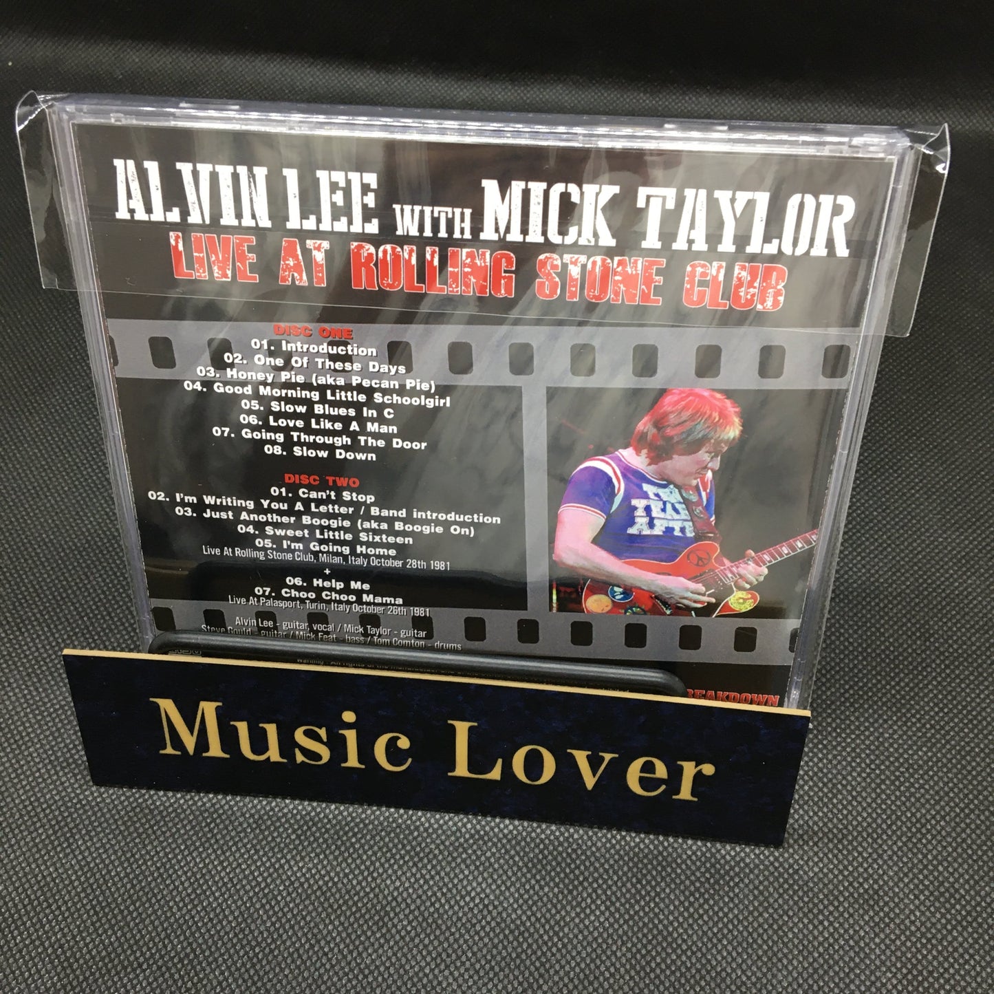 ALVIN LEE WITH MICK TAYLOR / LIVE AT ROLLING STONE CLUB (2CDR)