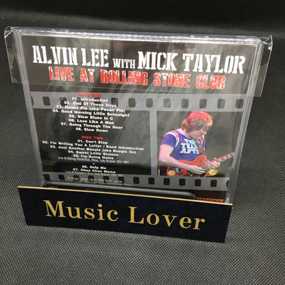 ALVIN LEE WITH MICK TAYLOR / LIVE AT ROLLING STONE CLUB (2CDR)