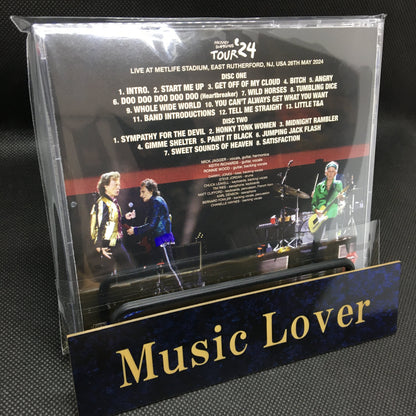 THE ROLLING STONES / NEW JERSEY 2024 2ND NIGHT (2CD)