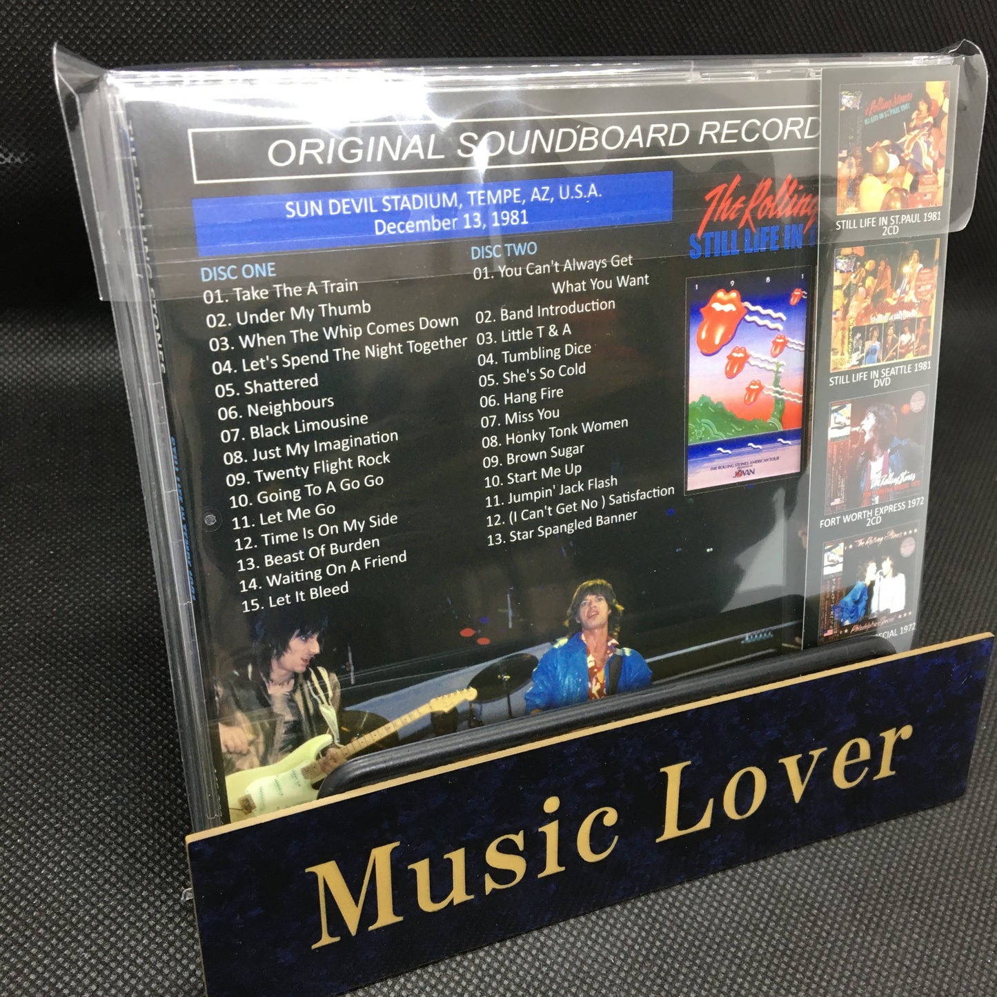 THE ROLLING STONES / 1981 STILL LIFE IN TEMPE (2CD)