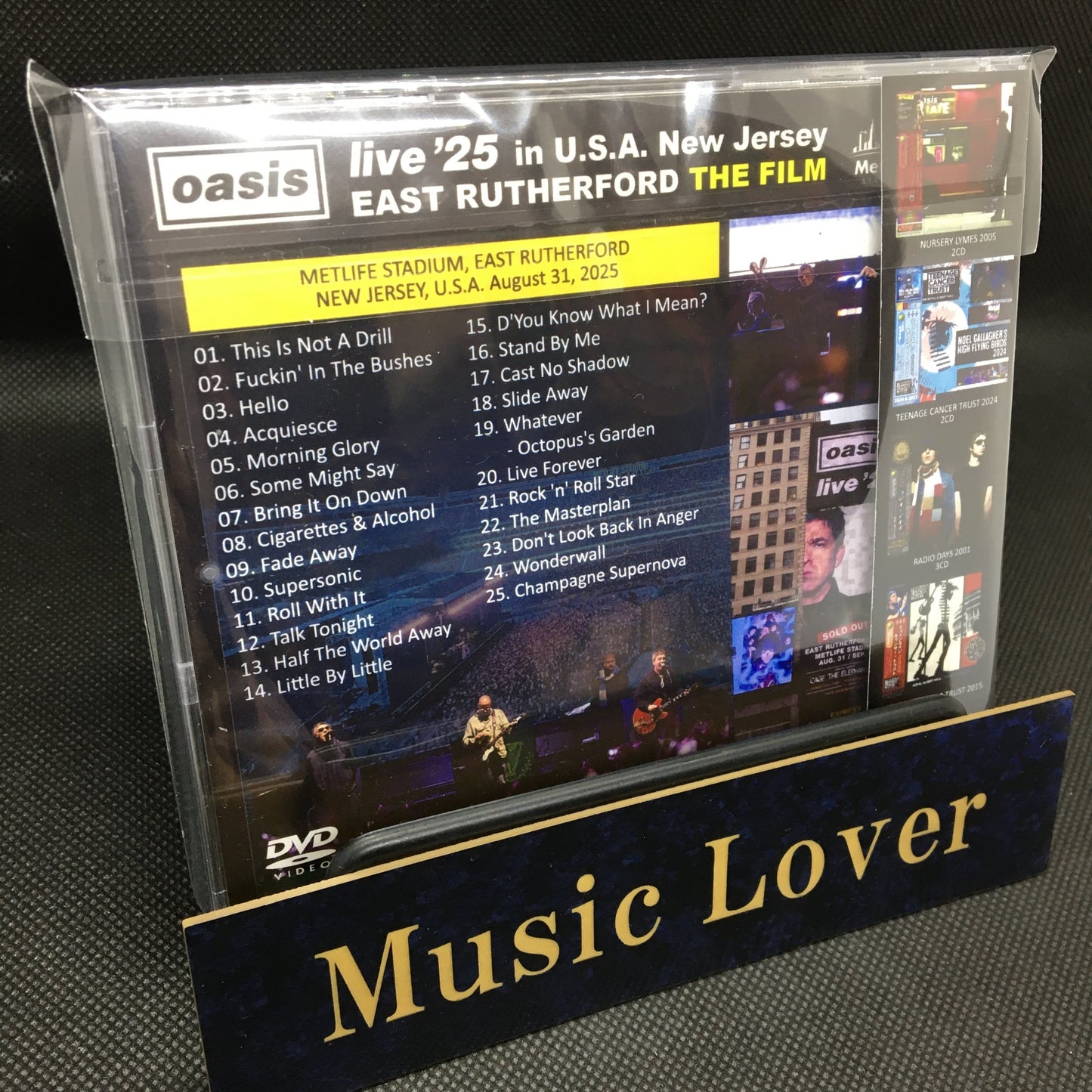 OASIS / 2025 EAST RUTHERFORD THE FILM (1DVD)