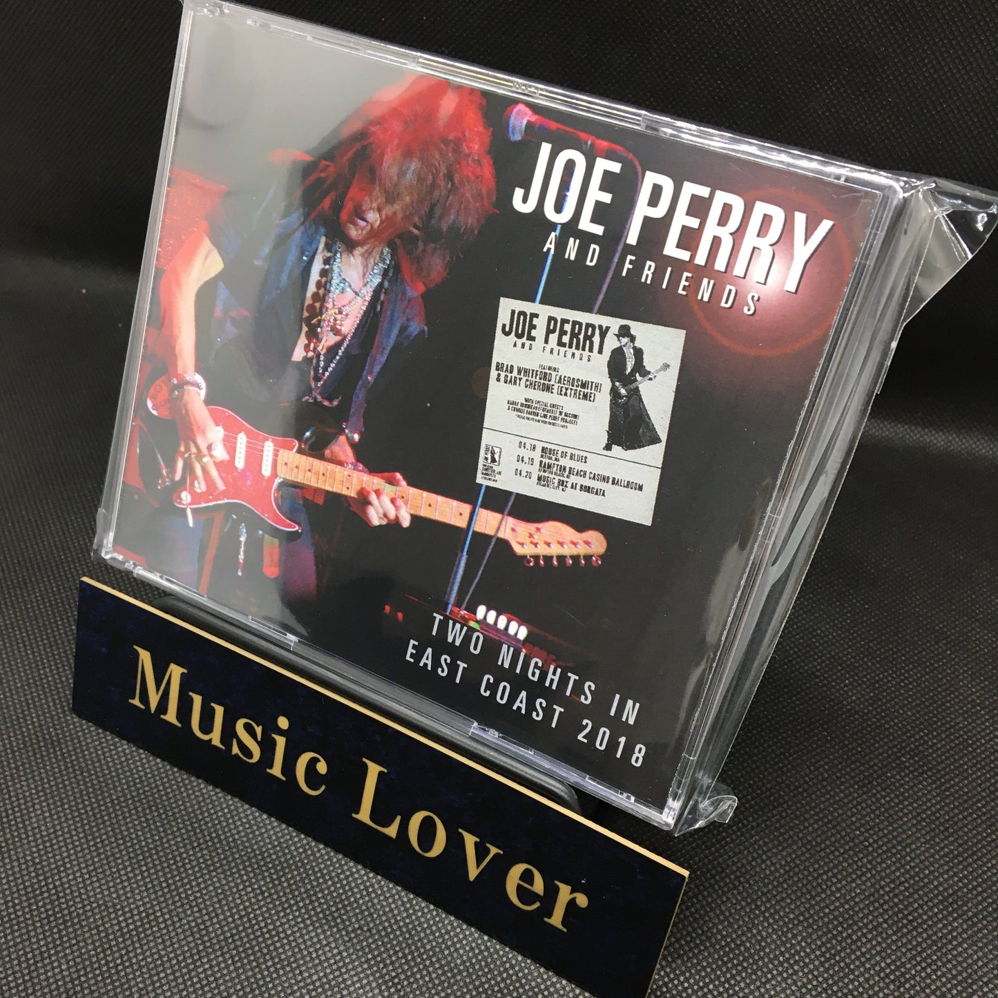 JOE PERRY Y AMIGOS / DOS NOCHES EN LA COSTA ESTE 2018 (3CDR)