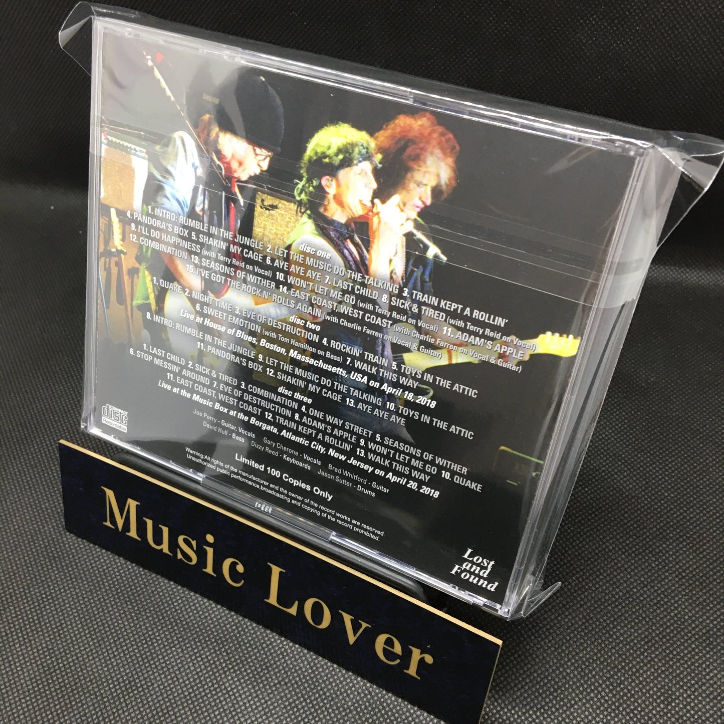 JOE PERRY Y AMIGOS / DOS NOCHES EN LA COSTA ESTE 2018 (3CDR)