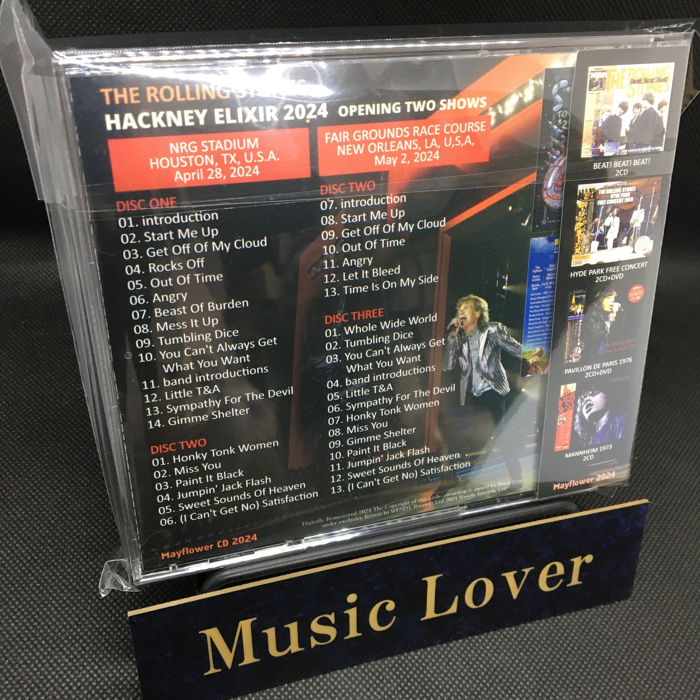 THE ROLLING STONES / 2024 HACKNEY ELIXIR (3CD)