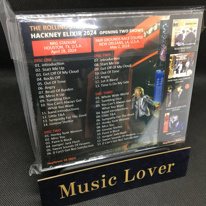 THE ROLLING STONES / 2024 HACKNEY ELIXIR (3CD)