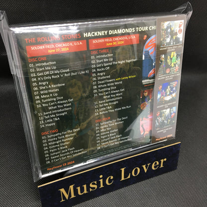 THE ROLLING STONES / 2024 HACKNEY CHICAGO (4CD)