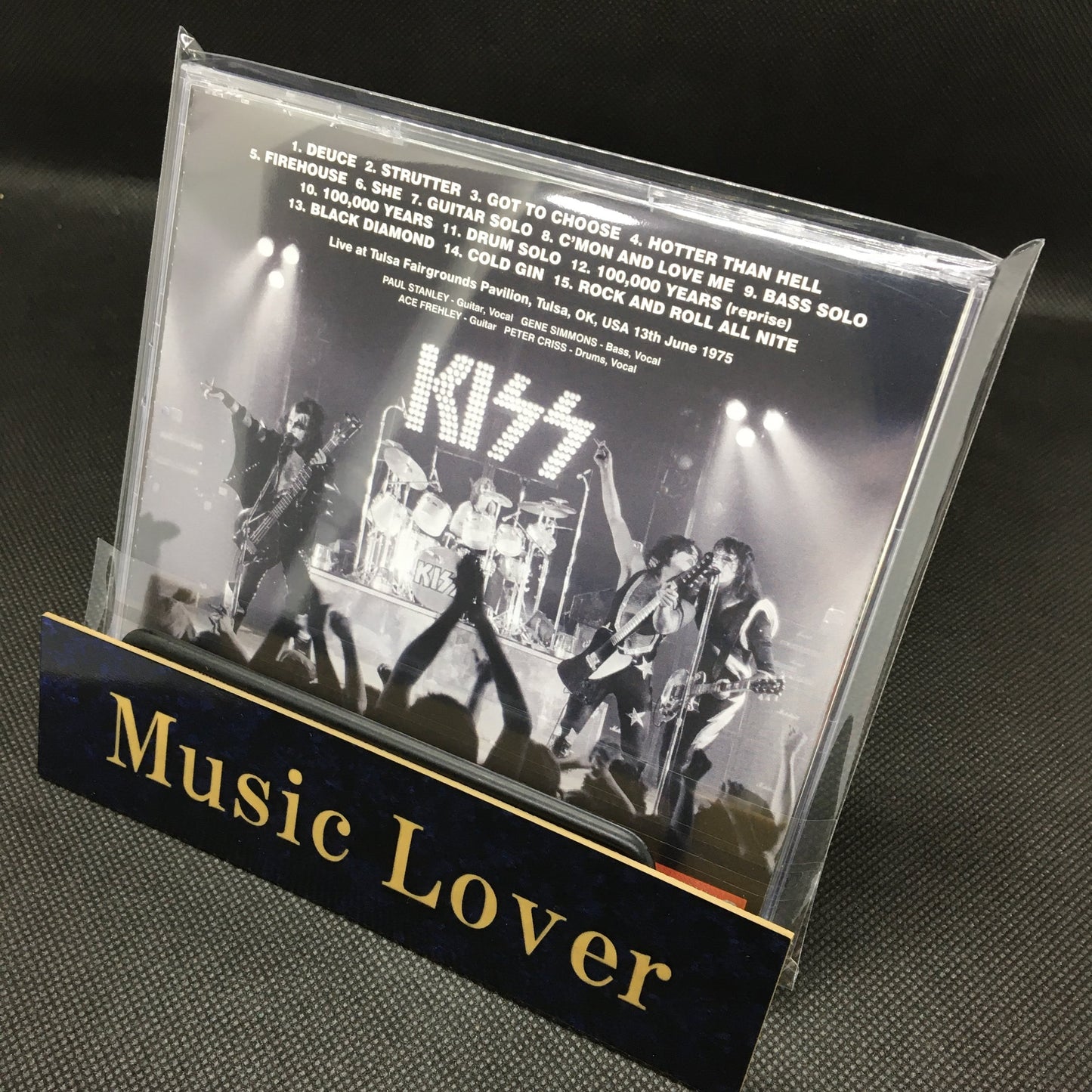 KISS / TULSA 1975 SOUNDBOARD (1CD)