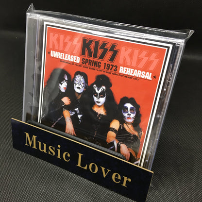 KISS / UNRELEASED SPRING 1973 REHEARSAL 2nd Press (1CD+1CDR)