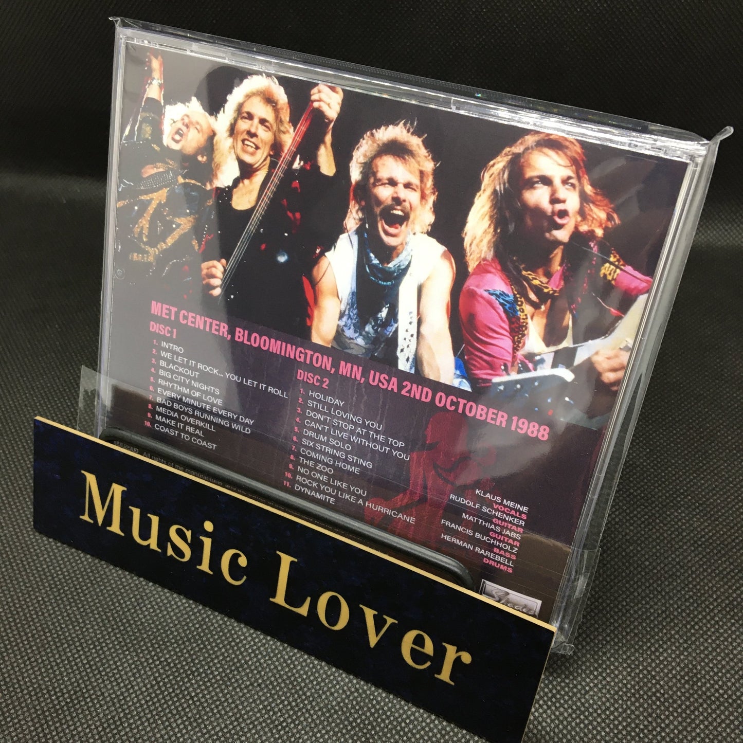 SCORPIONS / BLOOMINGTON 1988 (2CDR)