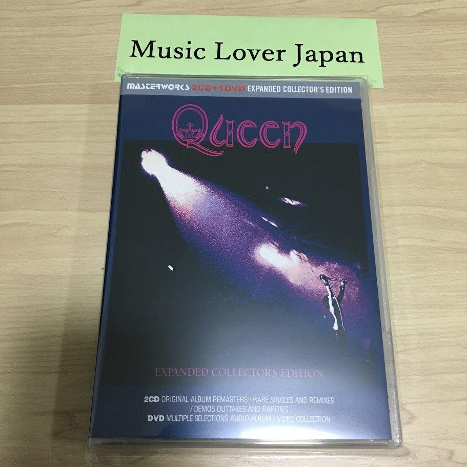 Queen Expanded Collector's Edition New Remasters 2CD 1DVD Set