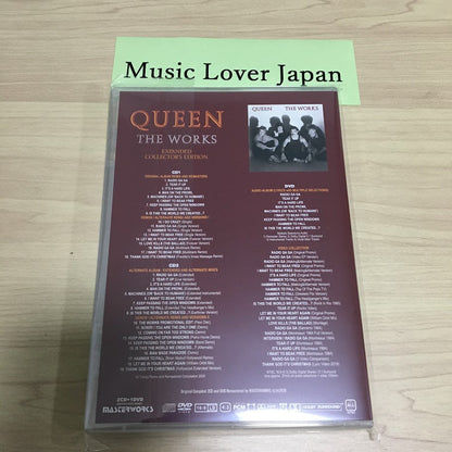 Queen The Works Expanded Collector's Edition 2 CD 1 DVD Tall Case Masterworks