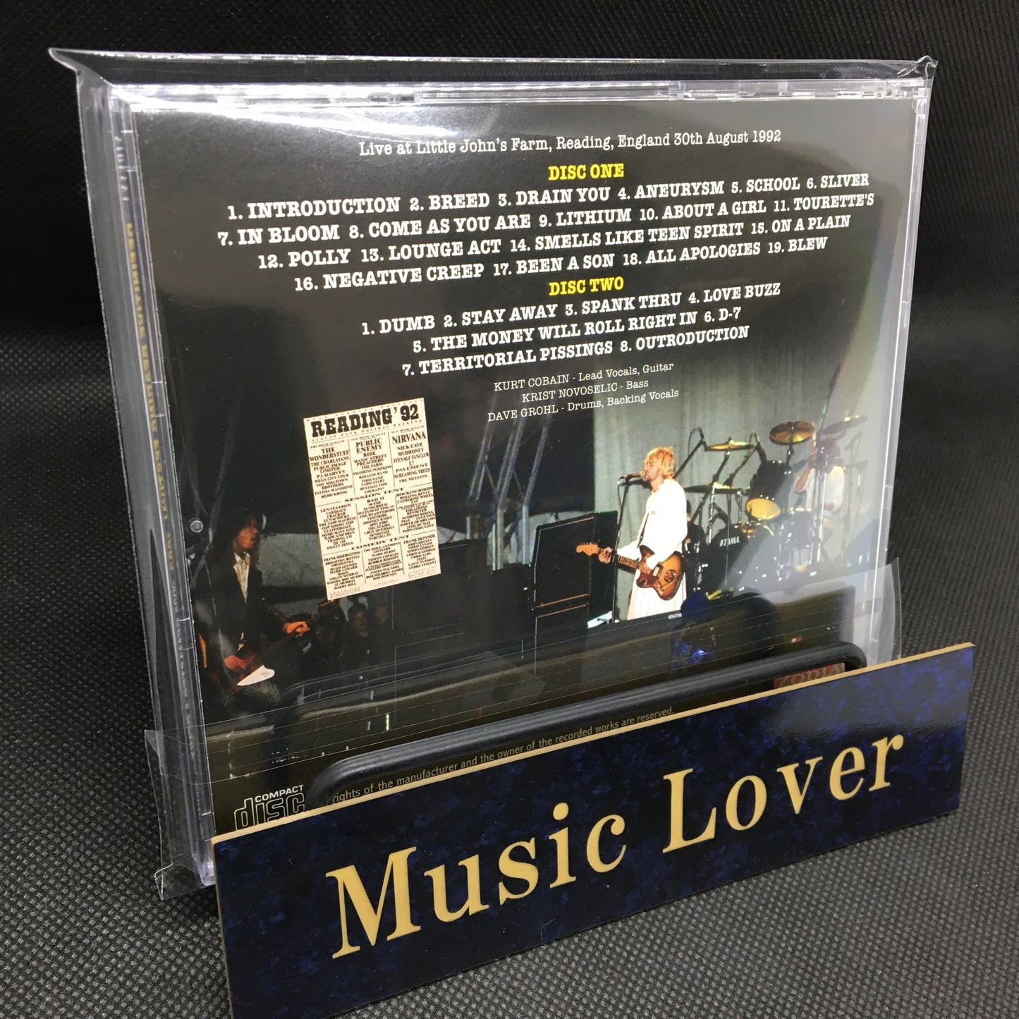 NIRVANA / FESTIVAL DE LECTURA DEFINITIVA 1992 2025 REMASTERIZACIÓN Y REMIX (2 CD)
