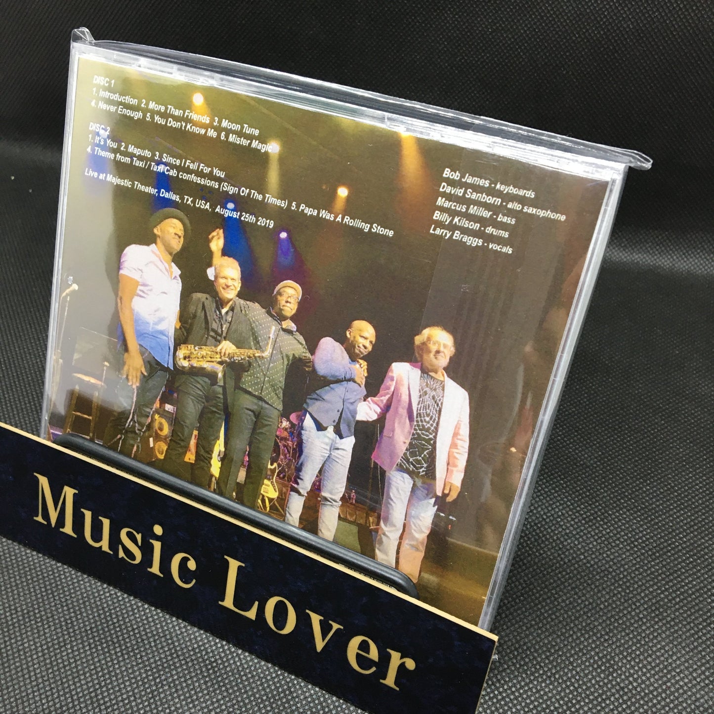 BOB JAMES, DAVID SANBORN, MARCUS MILLER DOUBLE VISION REVISITED / DALLAS 2019 (2CDR)